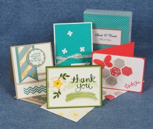 August 2015 Stack O' Cards 'Thank You'