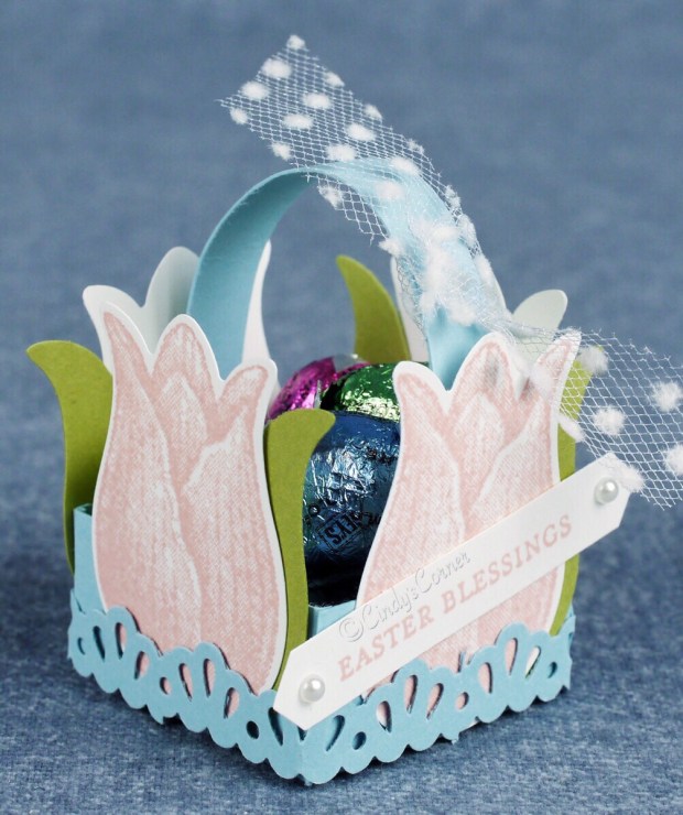 Easter Treat Basket ~ with Video Tutorial – Cindy's Corner